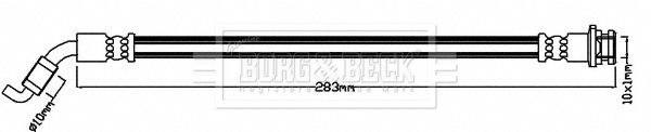 BORG & BECK Pidurivoolik BBH8189